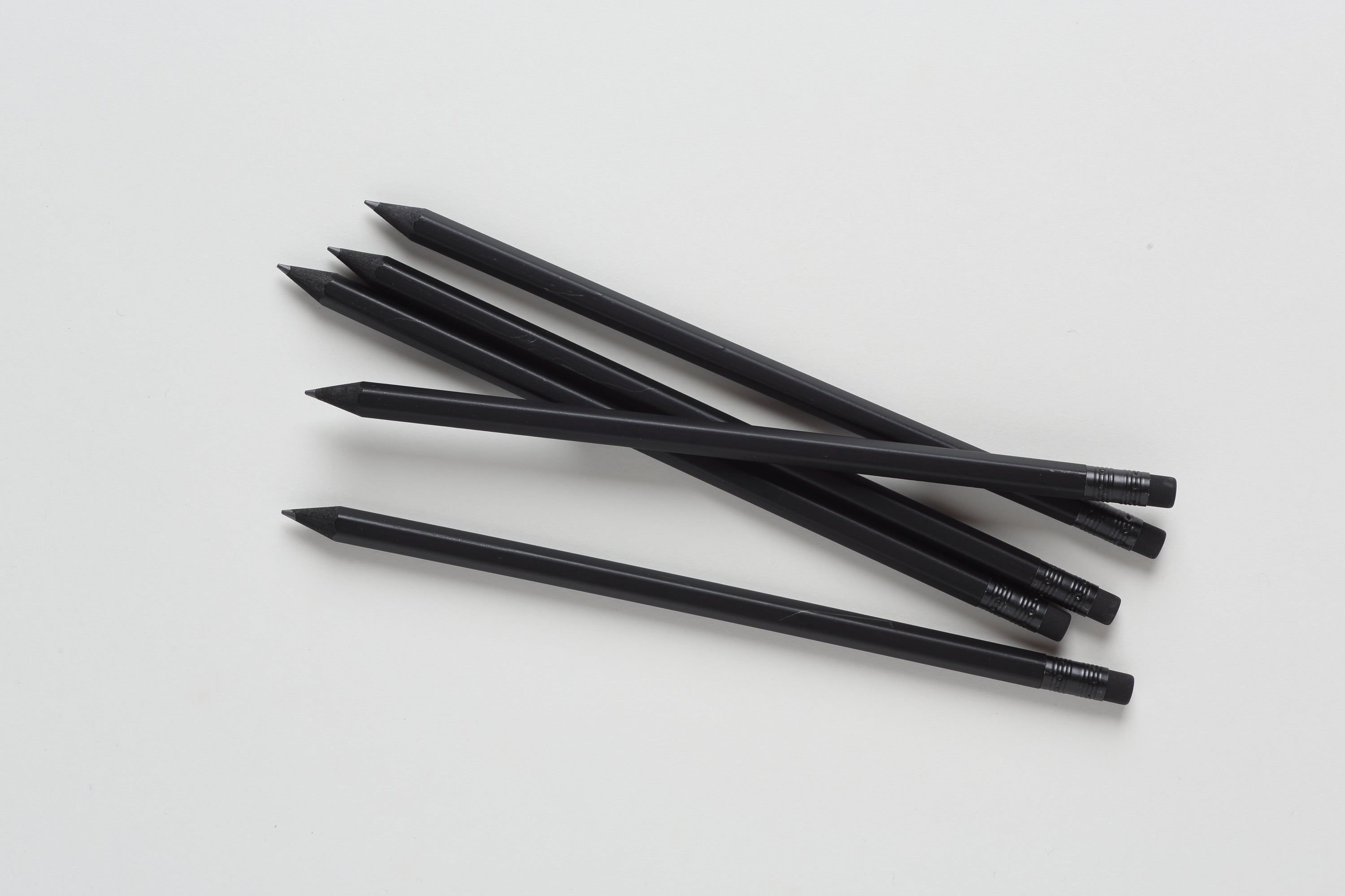 HB Graphite Pencils Black/Red