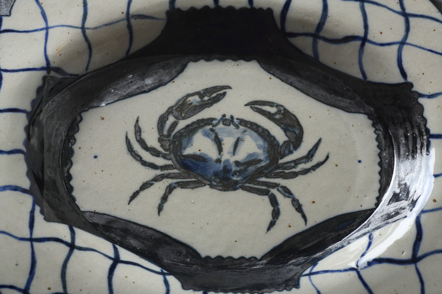 Ariel Clute Crab plate
