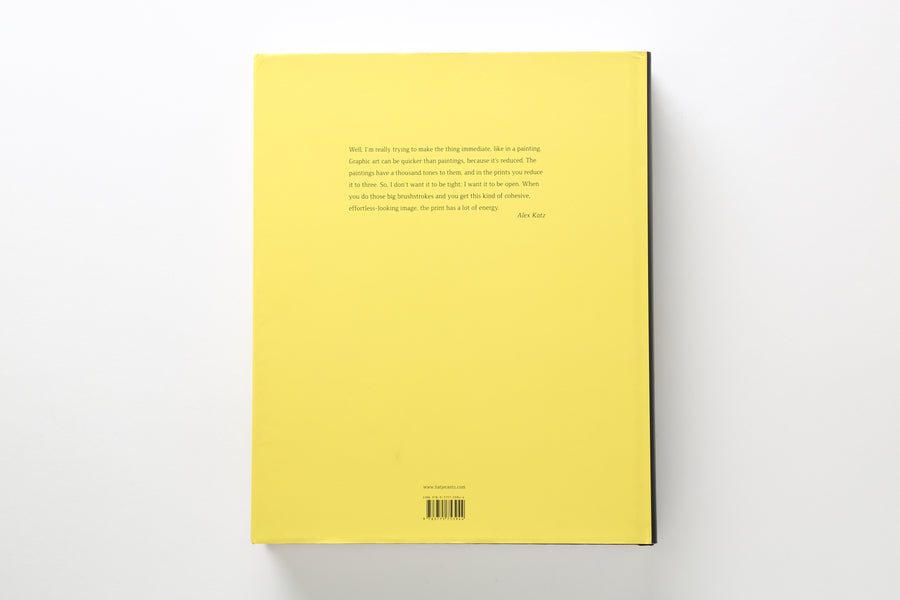 Alex Katz Prints back cover