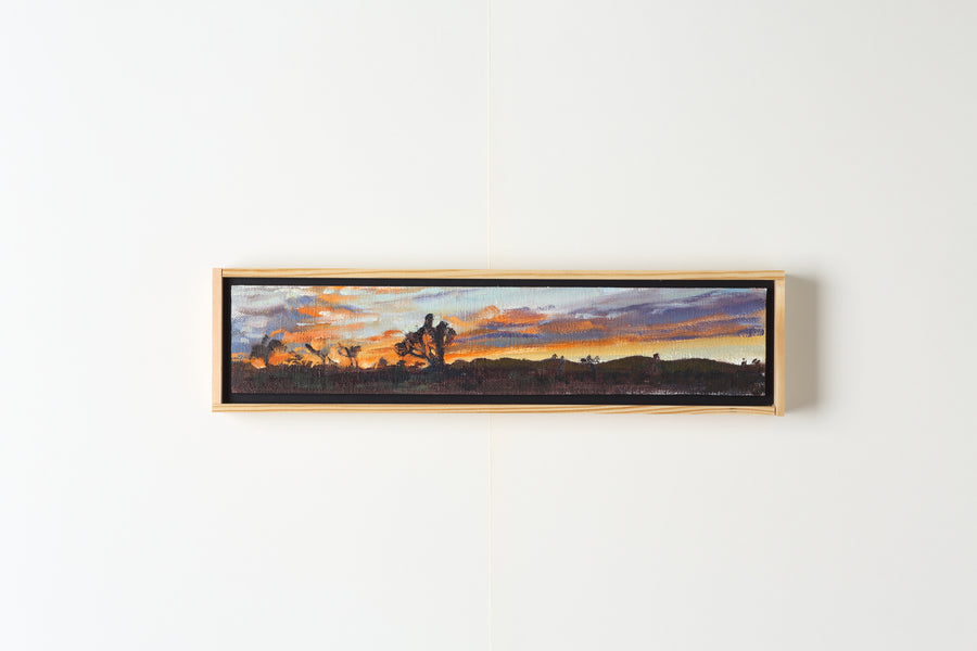 David Benzler Joshua Tree panoramic painting