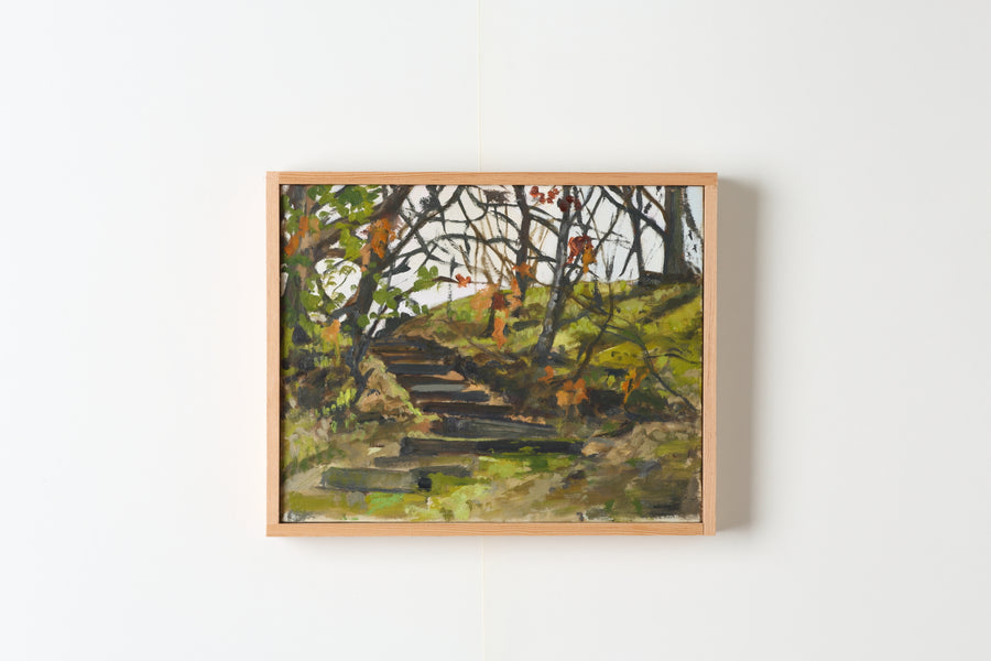 David Benzler Indian Springs Oil Painting