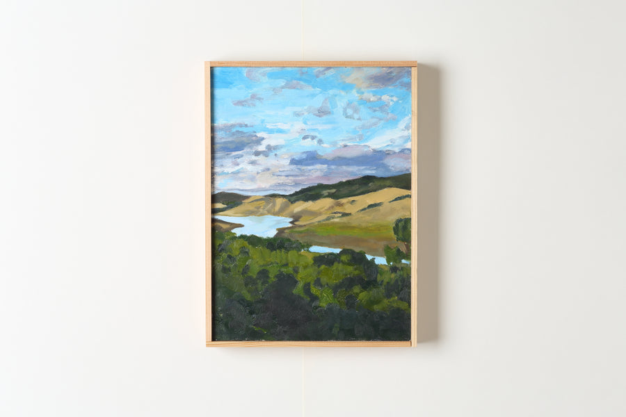 David Benzler Down the Pennisula Painting