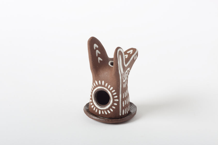 Fauna Incense Burners coyote back