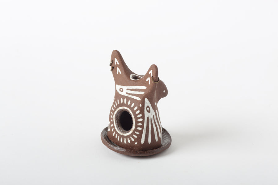 Fauna Incense Burners owl back