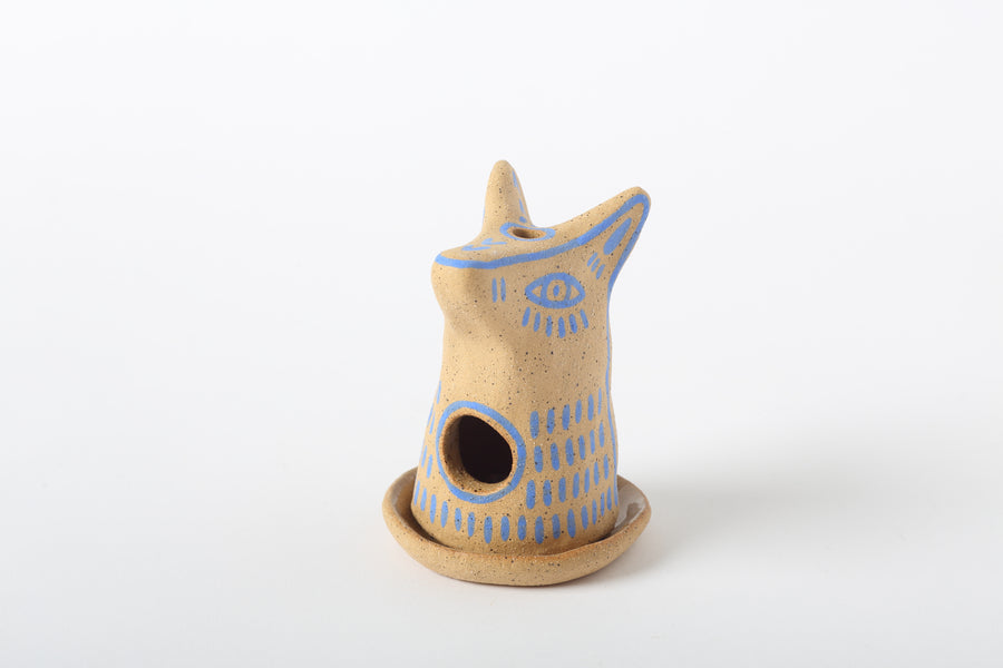 Fauna Incense Burners Blue animal 3