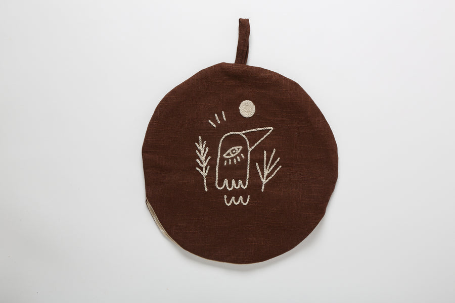 Fauna Terra (Brown) Tortilla Warmer. Bird. 