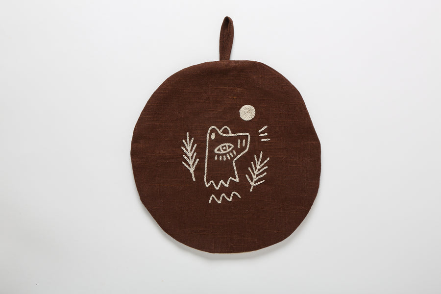 Fauna Terra (Brown) Tortilla Warmer. Jaguar. 