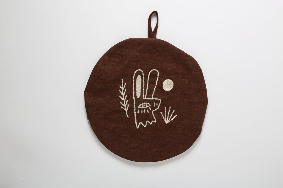 Fauna Terra (Brown) Tortilla Warmer. Rabbit. 