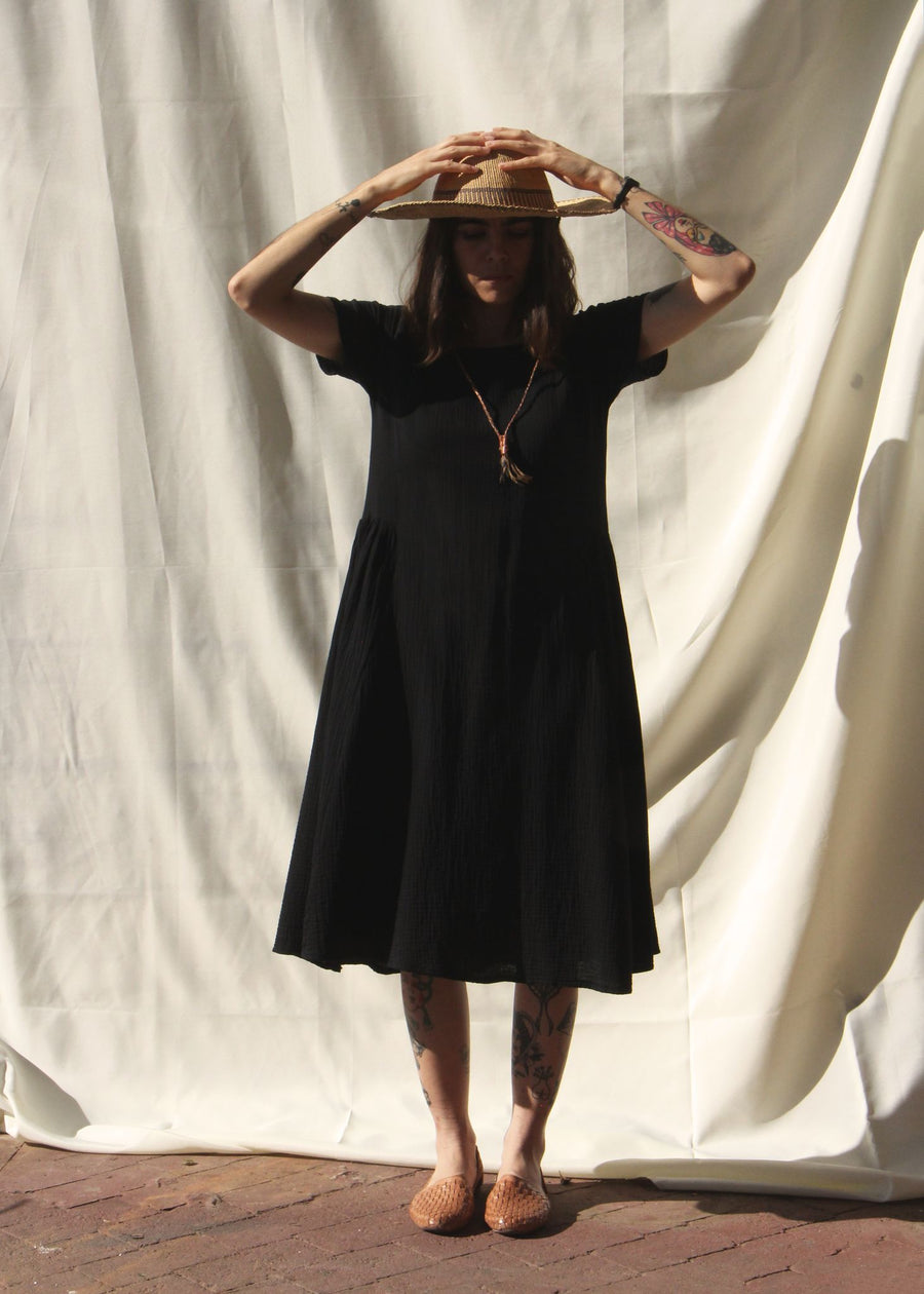 Isa Guadalupe Rosalina Dress Black