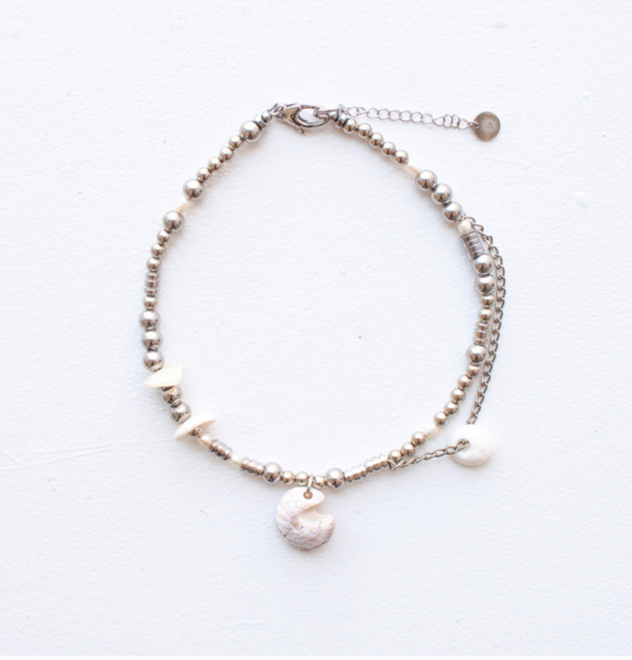 Sacred Scraps Ando Concha 02 Necklace