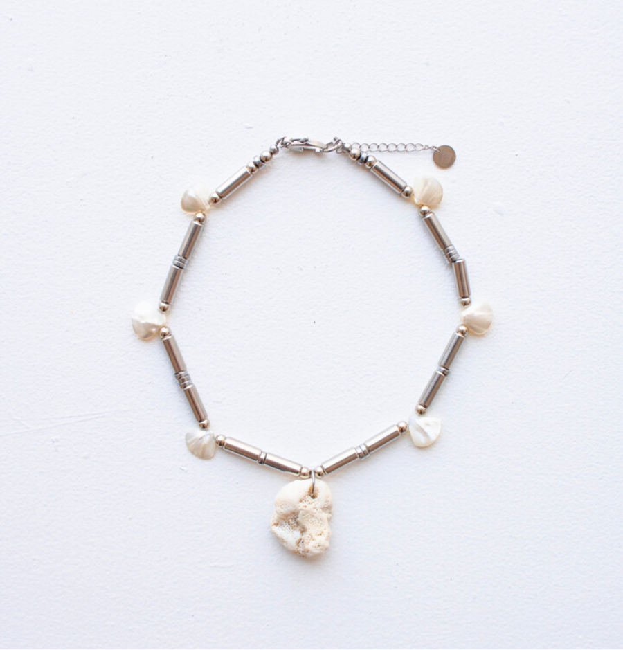 Sacred Scraps Ando Concha 03 Necklace