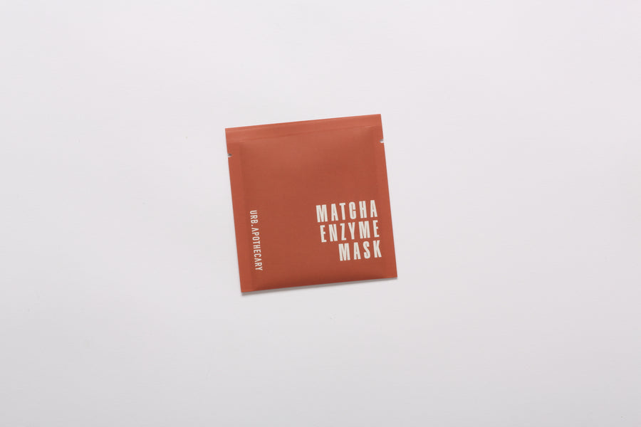 Urb Apothecary Mask Sample Envelopes Matcha
