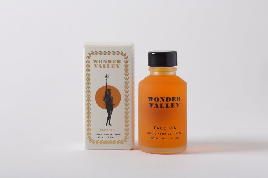 Wonder Valley Face Oil Back