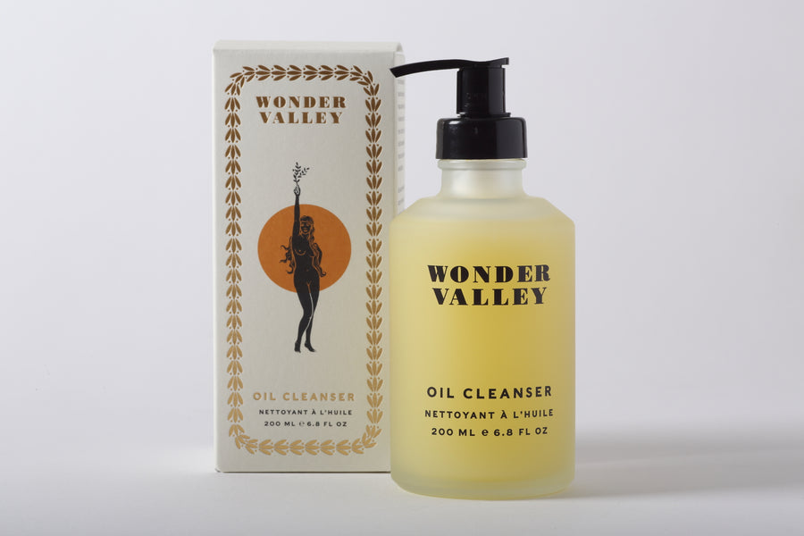 Wonder Valley Oil Cleanser back
