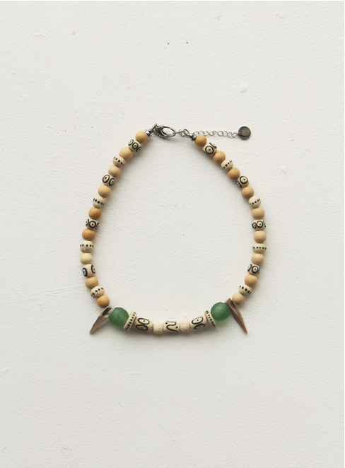 Sacred Scraps + Perro y Arena Spike Necklace