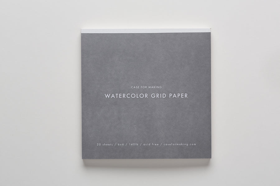 Case for Making Watercolor Grid Paper Pad cover