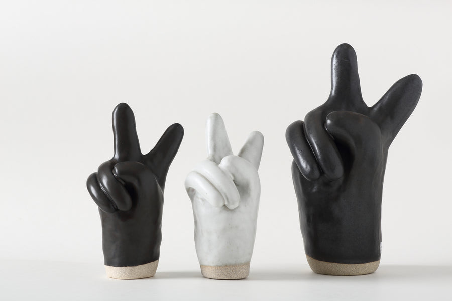 Peace Ceramic Hands