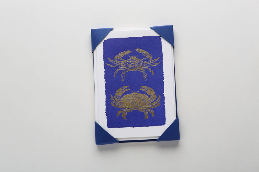 Crab set of 5 cards
