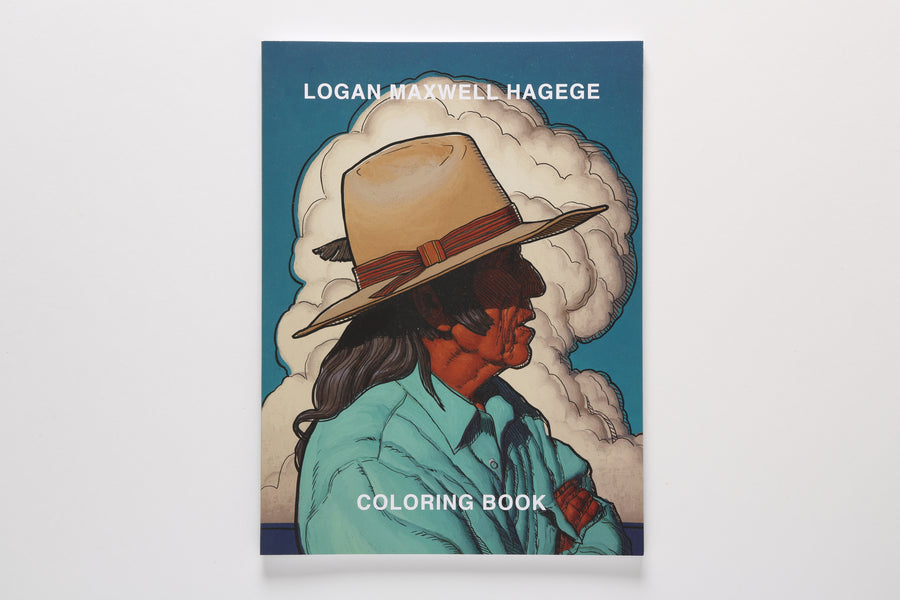 Logan Maxwell Hagege Coloring Book cover