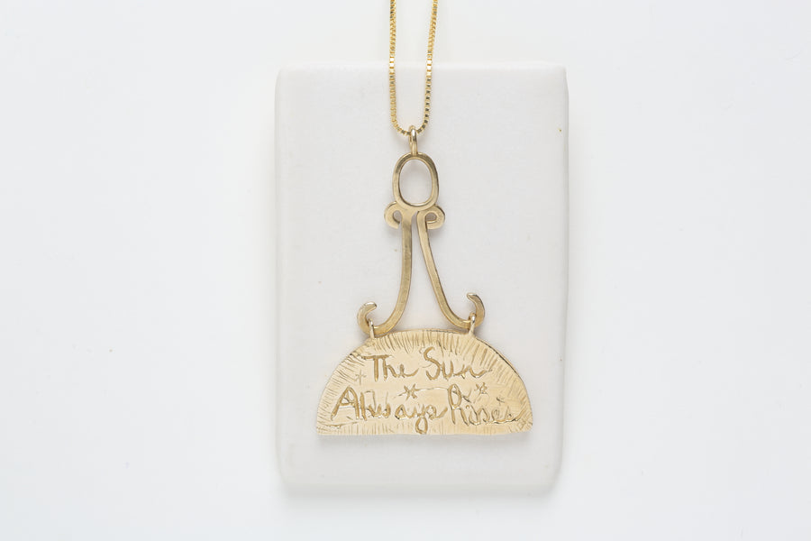 Melissa de la Fuente Always Necklace with attachment back