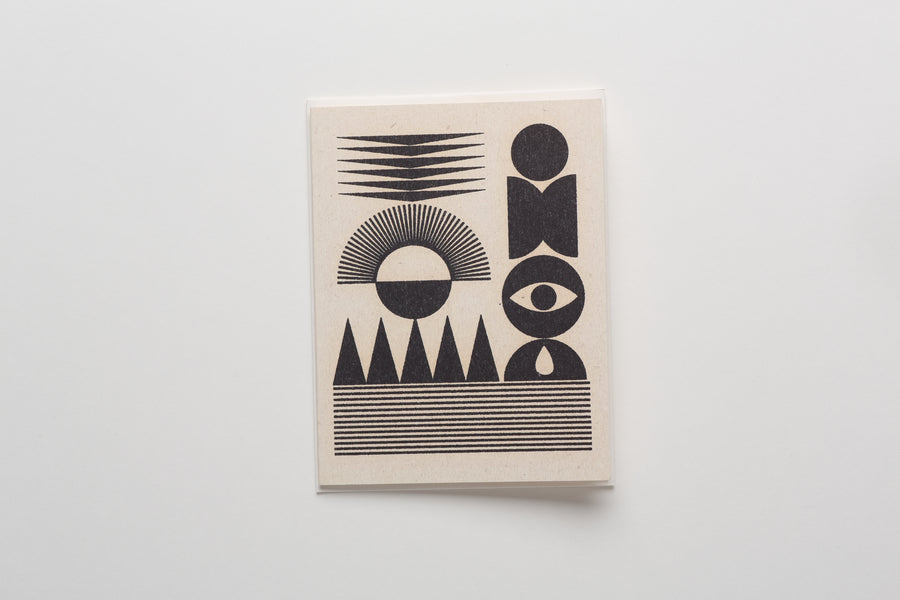 Shapes Greeting Card