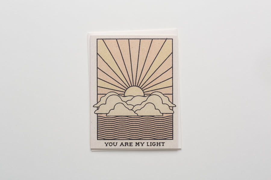You Are My Light Greeting Card
