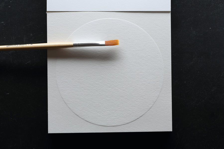Circle paper pad