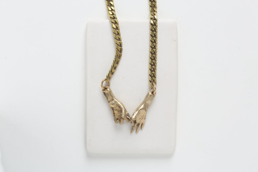 Watersandstone Interlock Necklace
