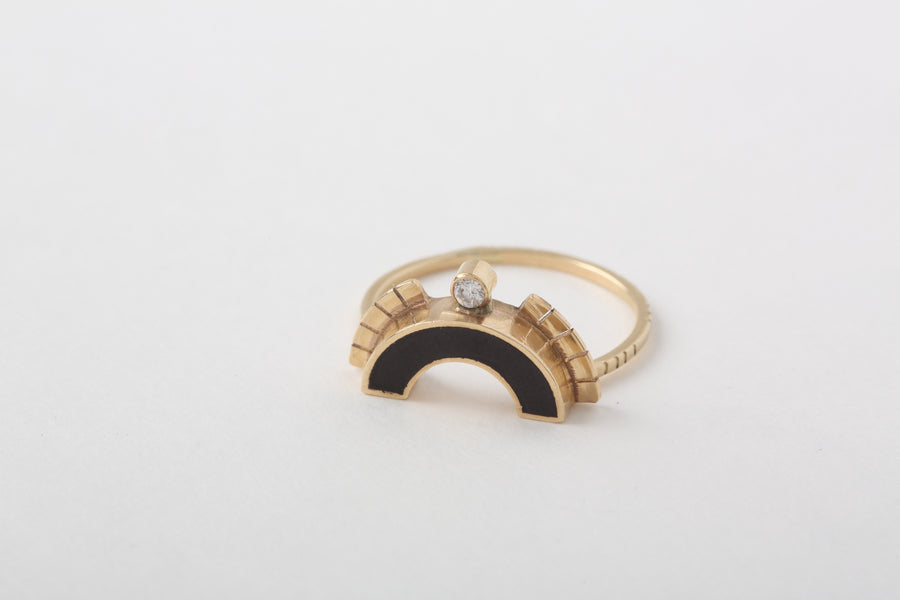 Young in the Mountains Rising Sol Ring