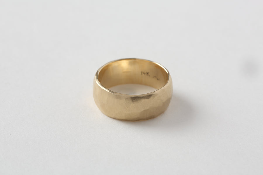 Young in the Mountains Kona Gold Band ring
