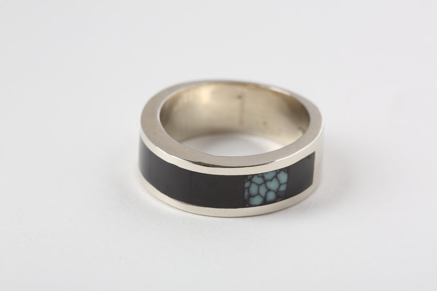 Young in the Mountains Komorebi White gold ring