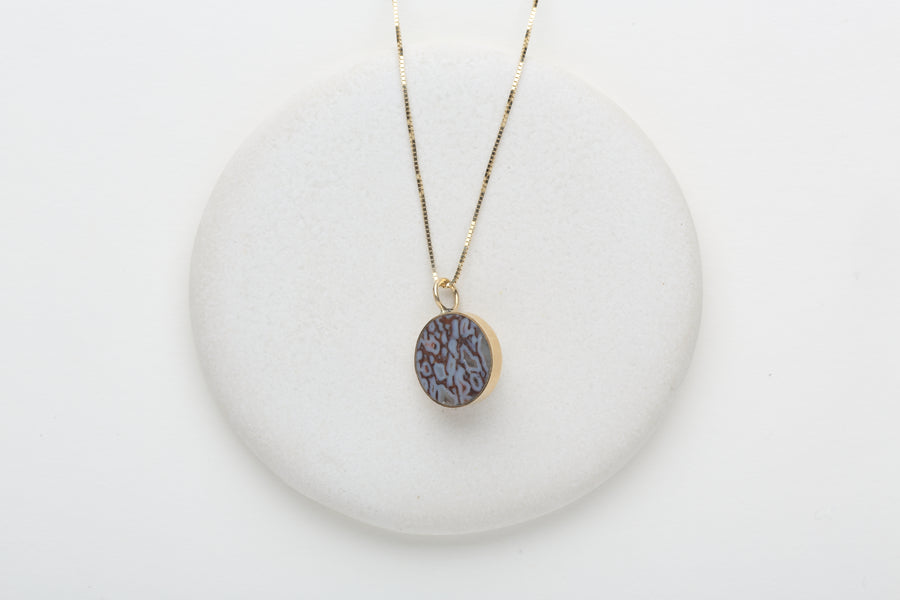 Young in the mountains Circ necklace